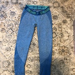 Blue classic gymshark leggings